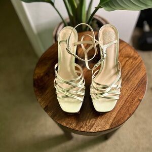 Vince Camuto strappy sandal is perfect for Spring and Summer festivities!